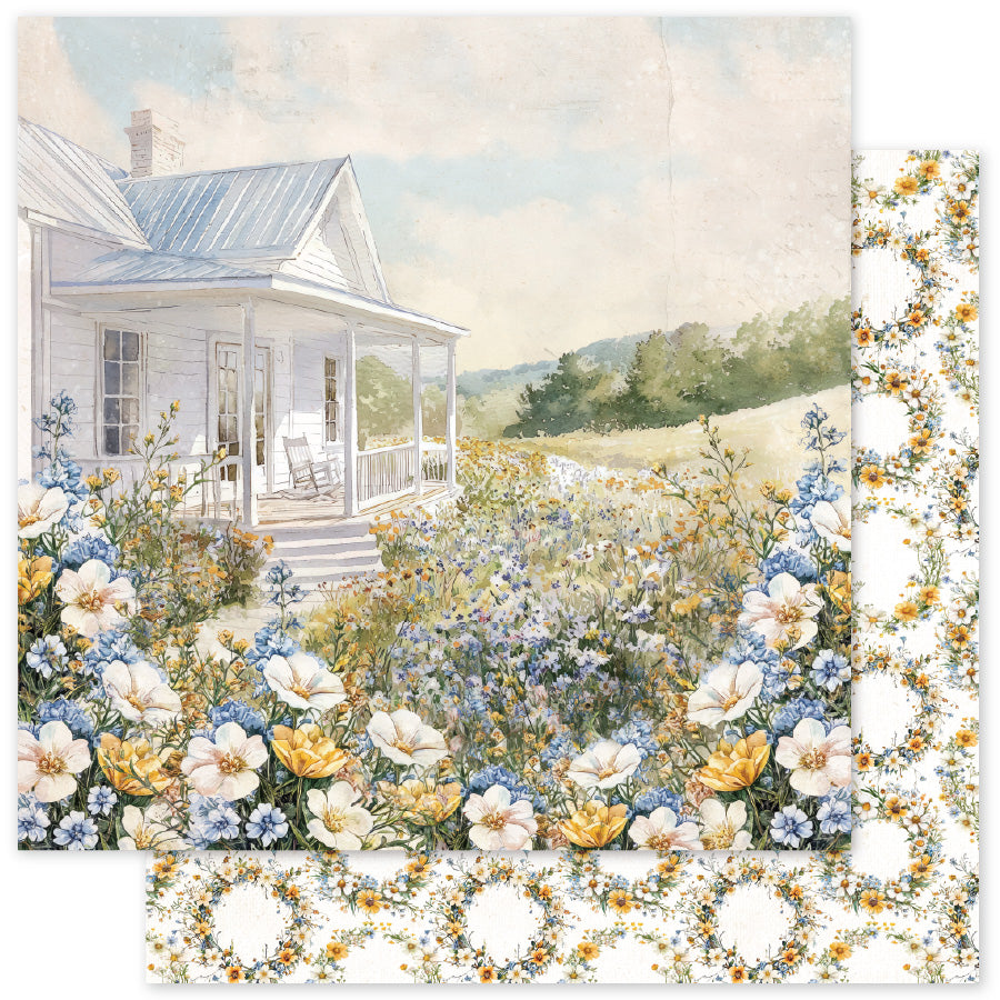 Rustic Spring D 12 x 12 Paper (12 pc Bulk Pack) 34242