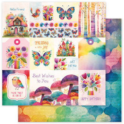 Rainbow Village 6x6 Paper Collection 35484