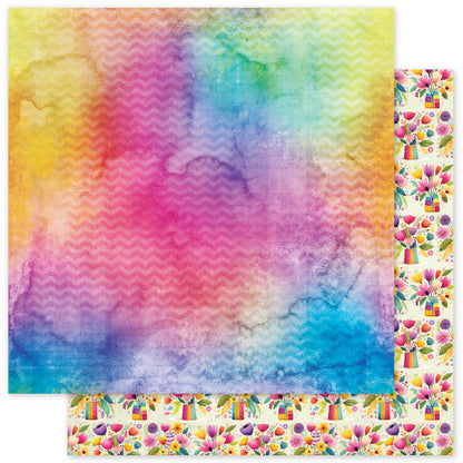 Rainbow Village Basics 12x12 Paper Collection 35322
