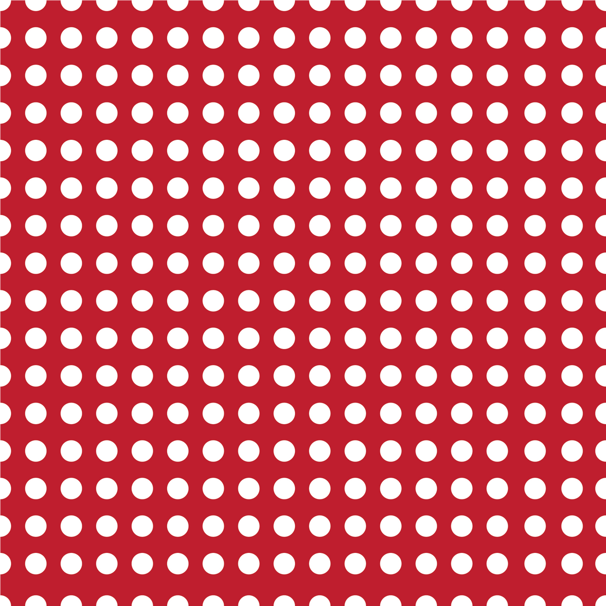 Craft HTV Red and White Polka Dots Pattern