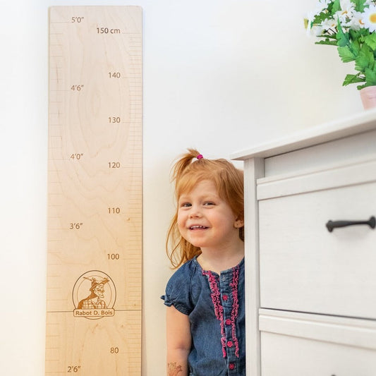 Children's Wooden Ruler - Straight