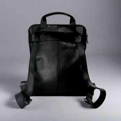 Rugged Earth Leather Backpack