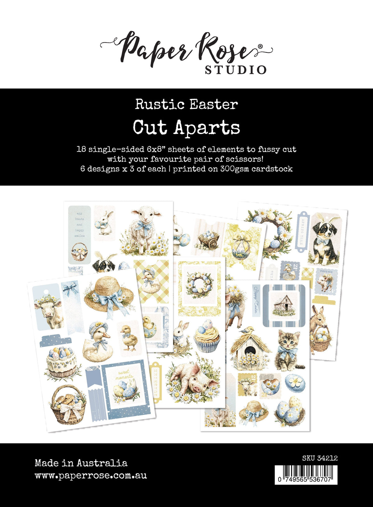 Rustic Easter Cut Aparts 34212