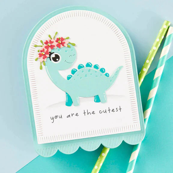 Matrices de découpe Dinosaure Anniversaire de la collection Monster Birthday