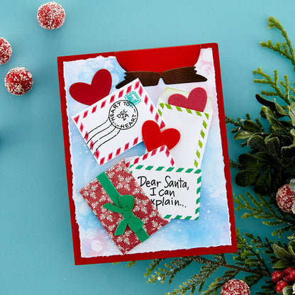 Matrices de découpe Santa Hugs de la collection Holiday Hugs par Stampendous