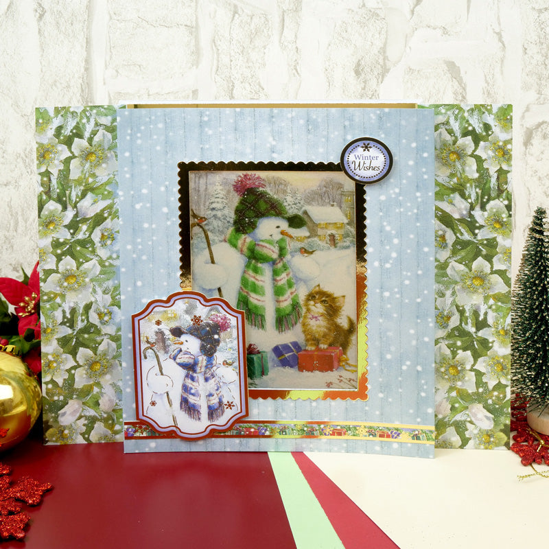 Feuilles et papiers de luxe Santa Paws