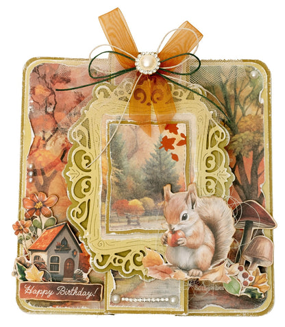 SL Designer Paper Pad Background Papers Charming Autumn 36 Sheets