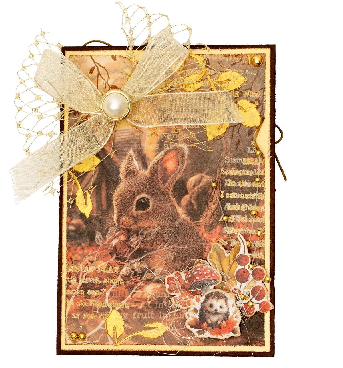 SL Designer Paper Pad Background Papers Charming Autumn 36 Sheets