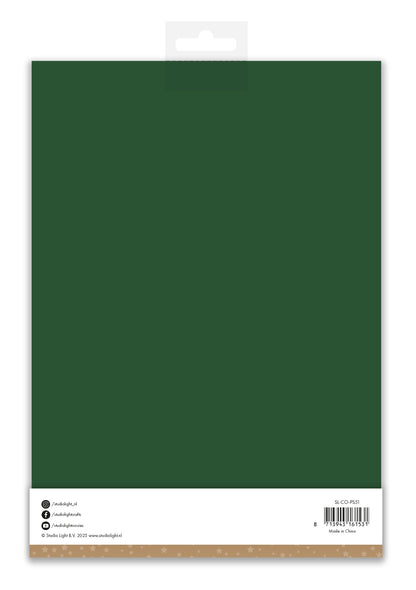 SL Paper Set Christmas Green Consumables 10 Sheets
