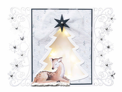 SL Matrices de découpe Étiquette Sapin de Noël Essentiels 100x143x1mm 14 pièces n°245