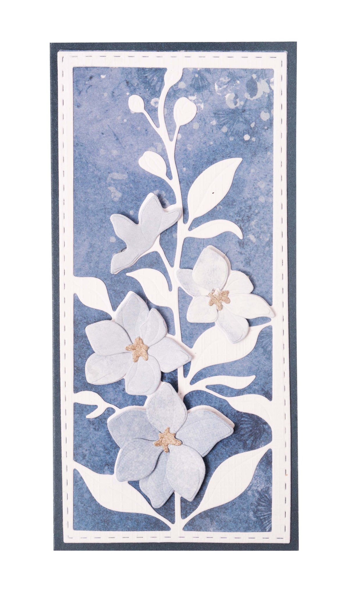 Matrices de découpe SL Cadre Floral Essentiels 103x143x1mm 12 pièces réf.738
