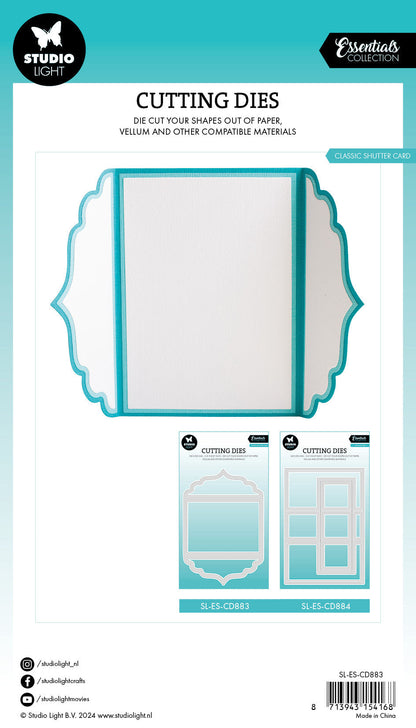 SL Cutting Dies Classic Shutter Card Essentials 7 PC