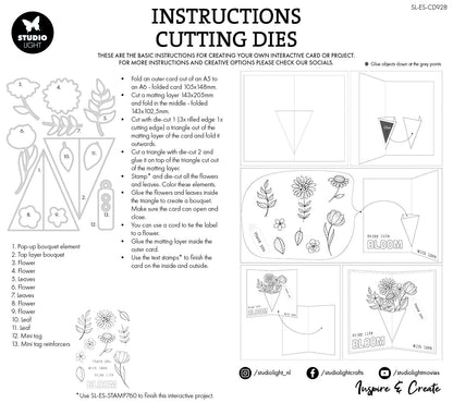 SL Cutting Die Bouquet Pop-Up Essentials 13 PC