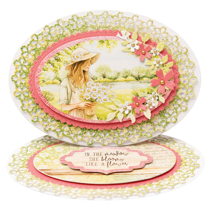SL Die-Cut Paper Pad Paper Elements Spring Meadow 20 SH