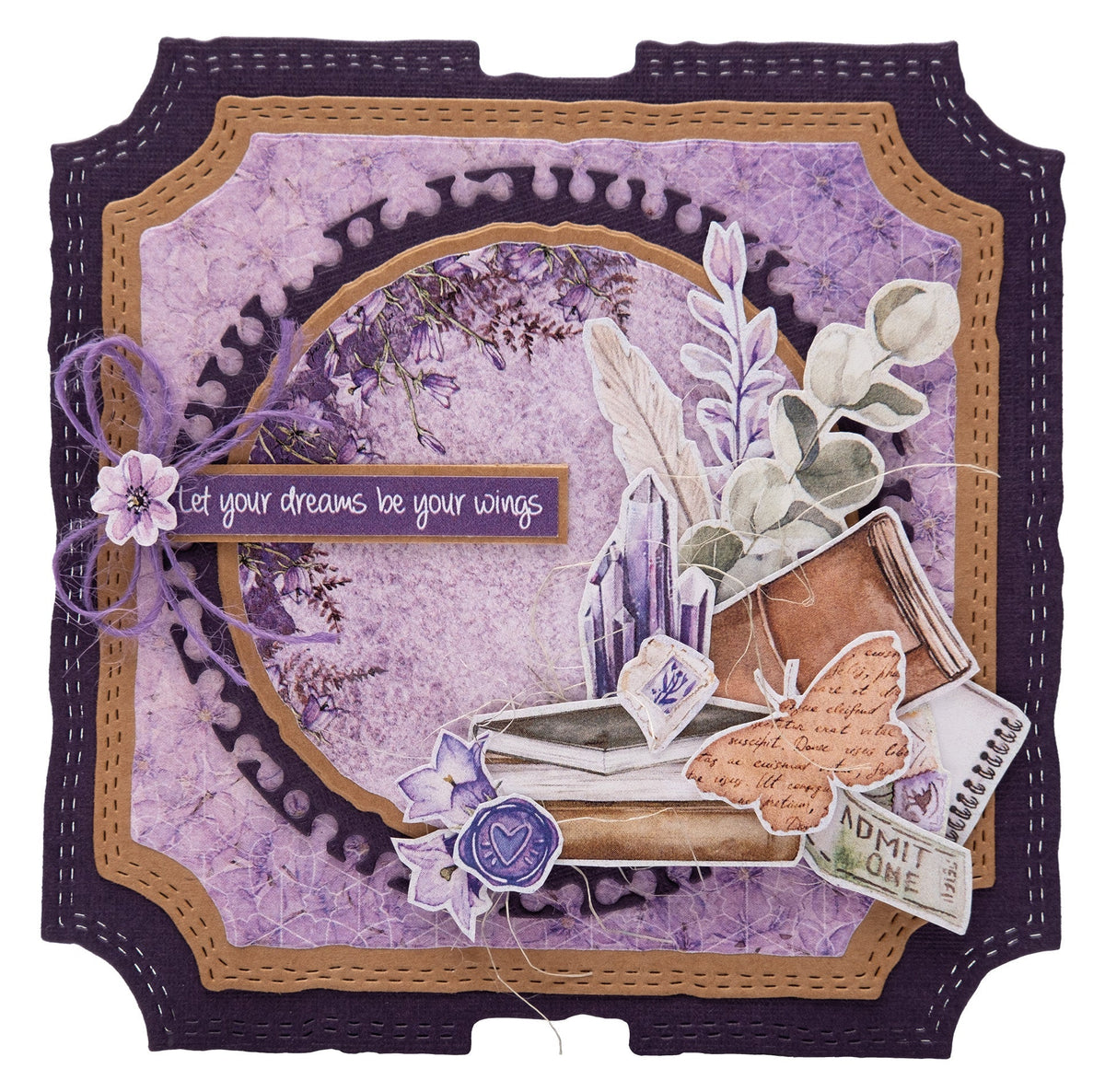 SL Die-Cut Paper Pad Paper Elements Diary of Dreams 20 SH