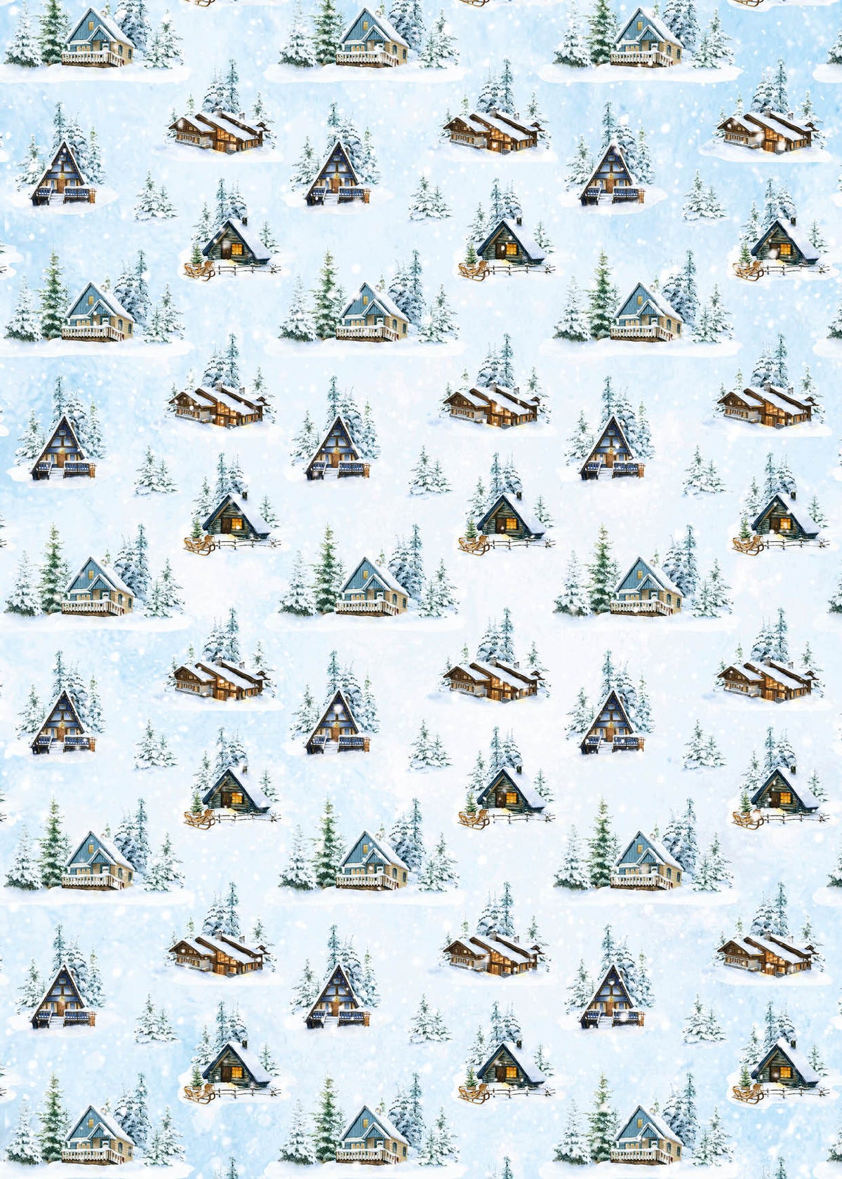 SL DIY Block Scène d'hiver Essentiels 294x210x9mm 32 Feuilles n°60