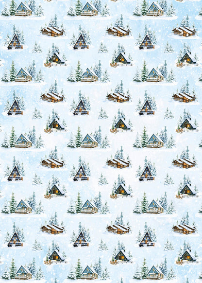 SL DIY Block Scène d'hiver Essentiels 294x210x9mm 32 Feuilles n°60