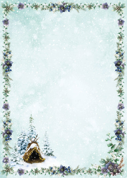 SL DIY Block Scène d'hiver Essentiels 294x210x9mm 32 Feuilles n°60