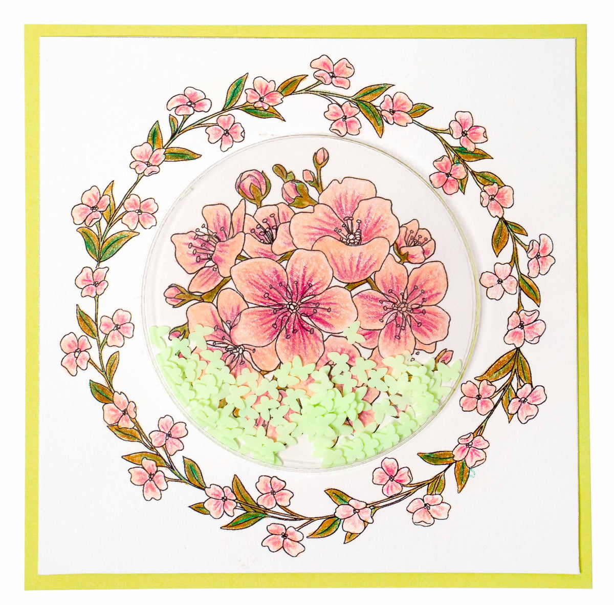 SL Clear Stamp Big Circle Essentials 119x129x3mm 5 PC nr.368
