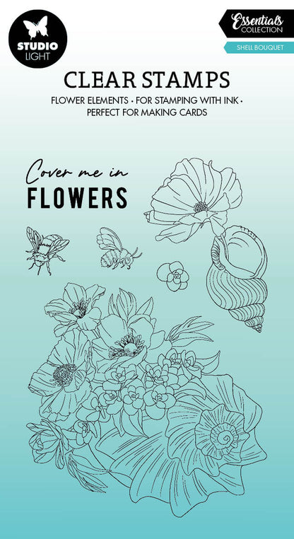 SL Clear Stamp Shell Bouquet Essentials nr.428