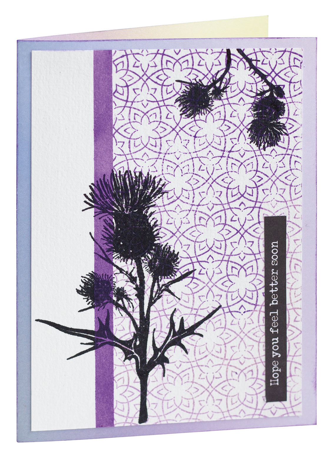 SL Tampon transparent Motifs floraux essentiels 1 pièce