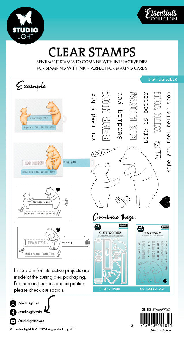 SL Tampons Transparents Essentiels Coulissants Câlins 13 pièces
