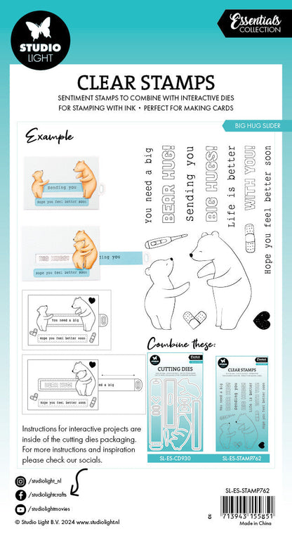 SL Tampons Transparents Essentiels Coulissants Câlins 13 pièces