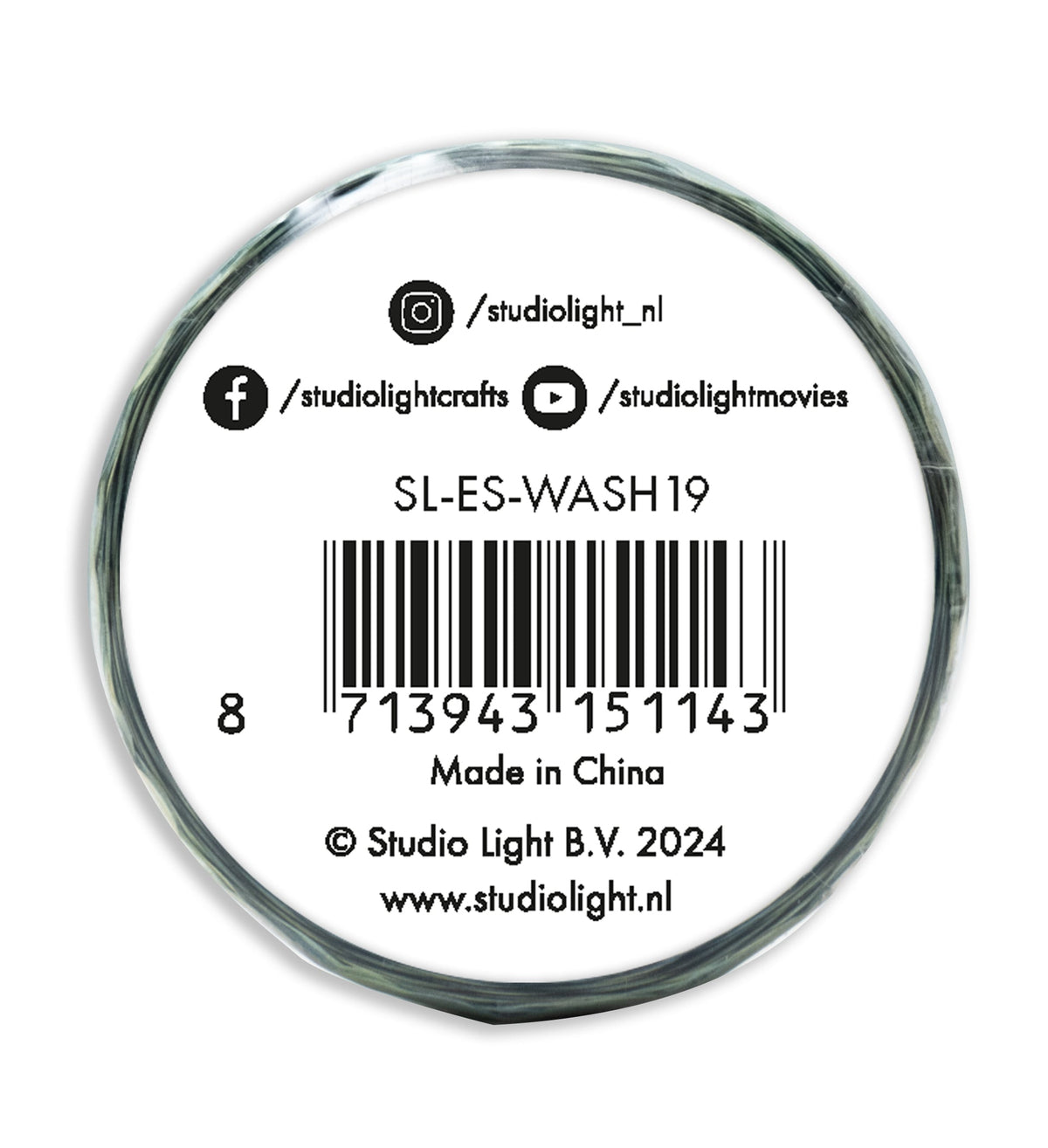 Autocollants prédécoupés SL Washi Greens Essentials 1 pièce