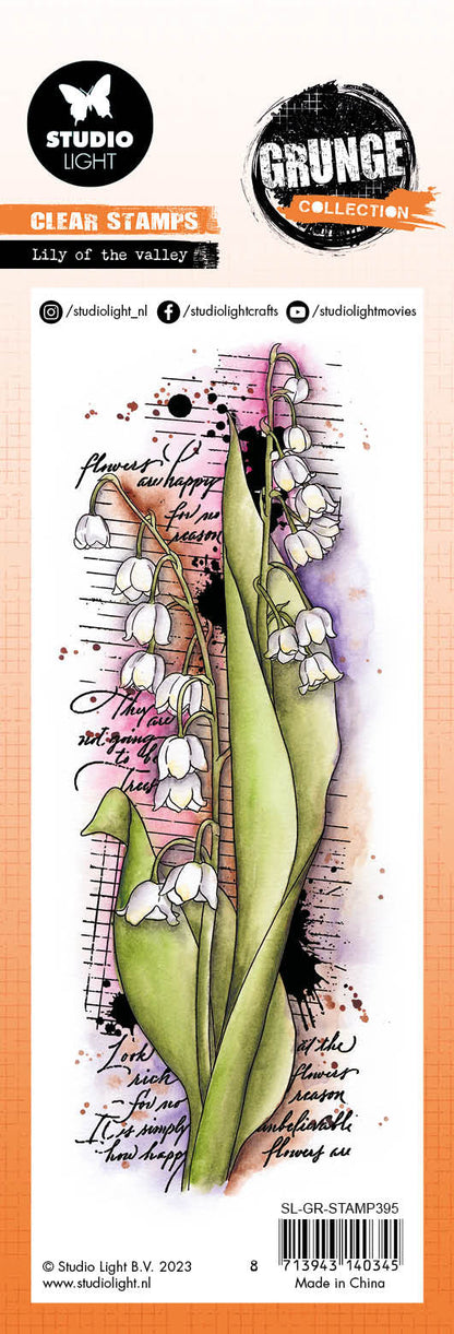 SL Tampon transparent Muguet Collection Grunge 68x203x3mm 1 PC n°395