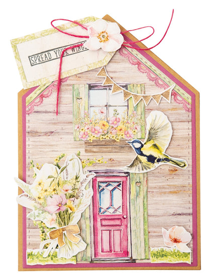 SL Mixed Paper Pad Envelops, Cards Spring Meadow 36 SH