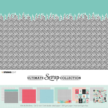 SL Paperset Background Paper Ultimate Scrap Collection 304,8x304,8x3mm 12 SH nr.6