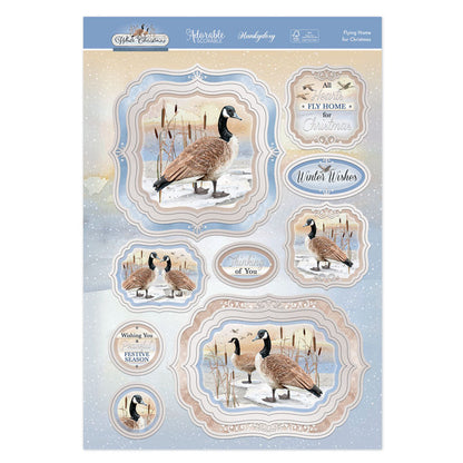 Flying Home For Christmas Luxury Topper Set