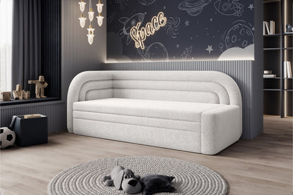 Canapé convertible Fabillo - Blanc nacré