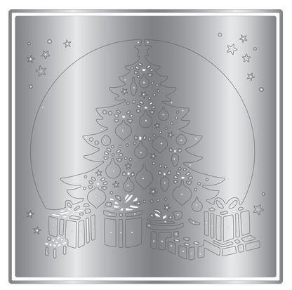 Sara Signature Une boîte à rêves de Noël, matrices en métal, pour créer une carte - Noël étincelant