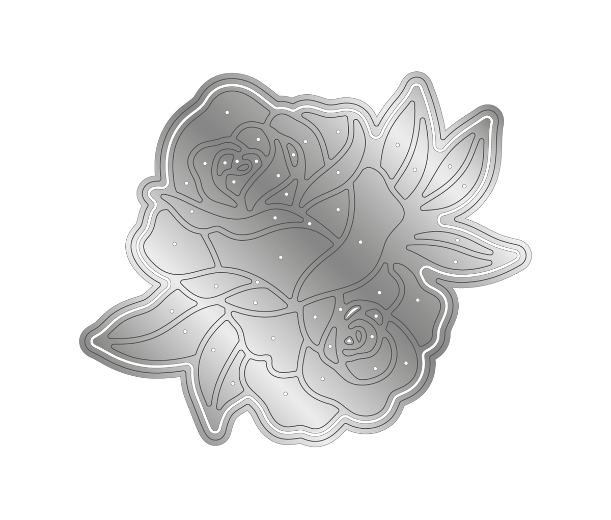 Sara Signature Thorn & Bloom Metal Die - Statement Rose