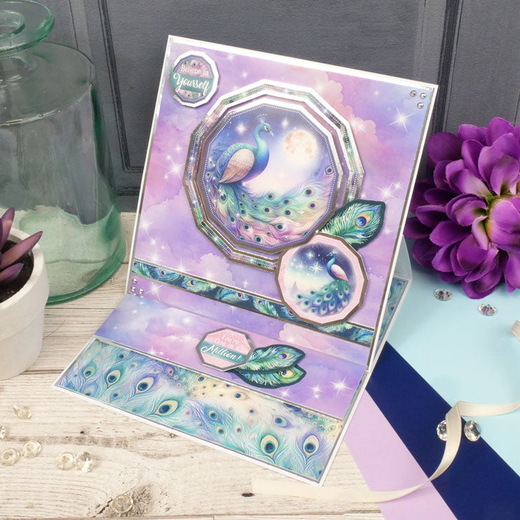 Blocs de papier Crafty Stash - Paradis des paons