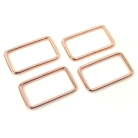 Sallie Tomato - Set of Four Rectangle Rings - 1.5"