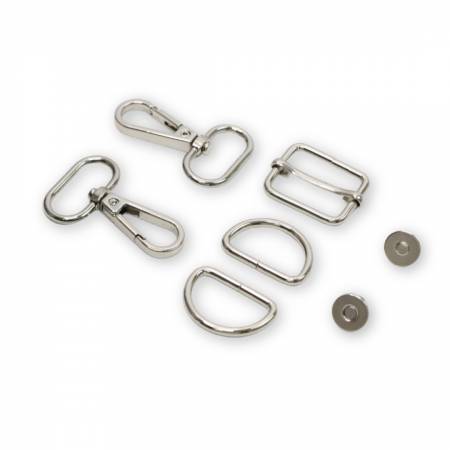 Sallie Tomato - Basic Hardware Set with Snap - 1.5"