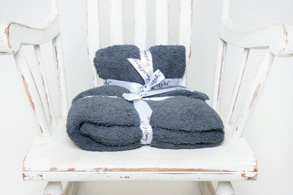 Turbulence Solid Double Layered Print Toddler Blanket