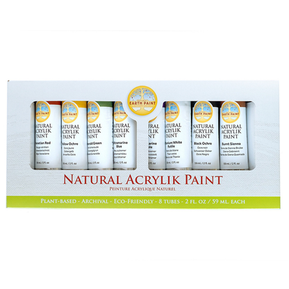 The Eco-Artist's Acrylic Gift Set - Earth Colour