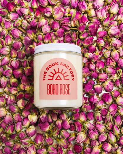 Bougie - Rose Bohème