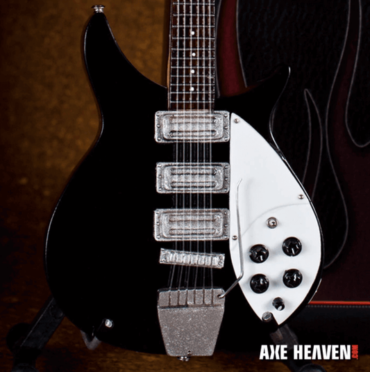 Miniature de guitare réplique à collectionner "Ed Sullivan Show" de John Lennon - Fab Four