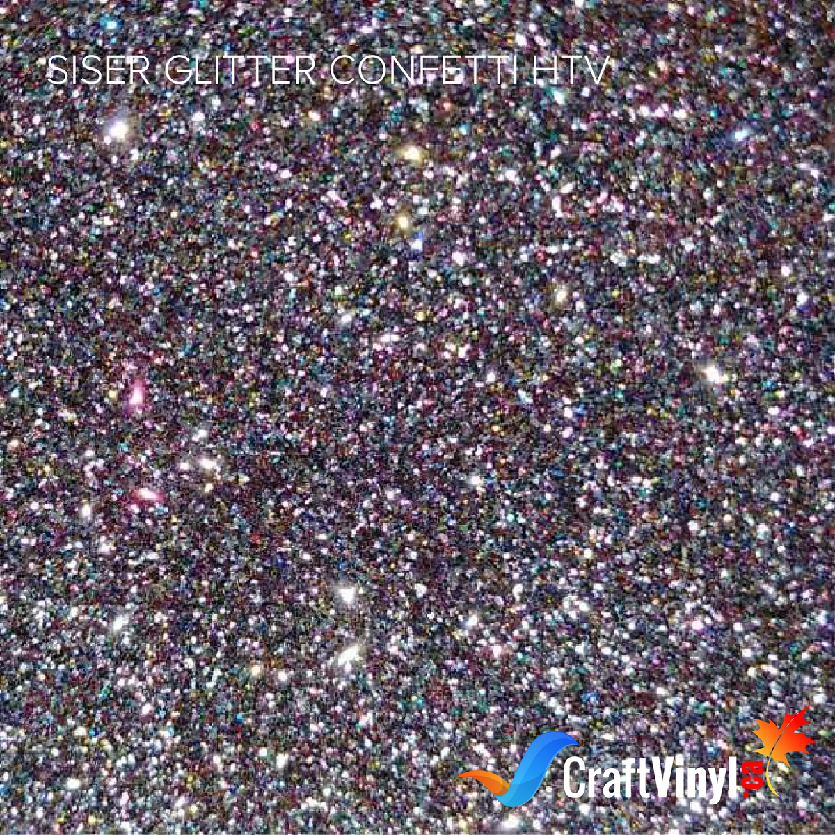 Siser Glitter Confetti Vinyle thermocollant