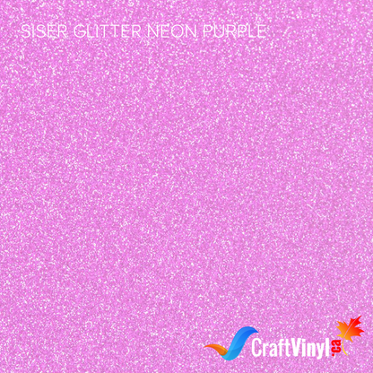 Siser Pailleté Néon Violet