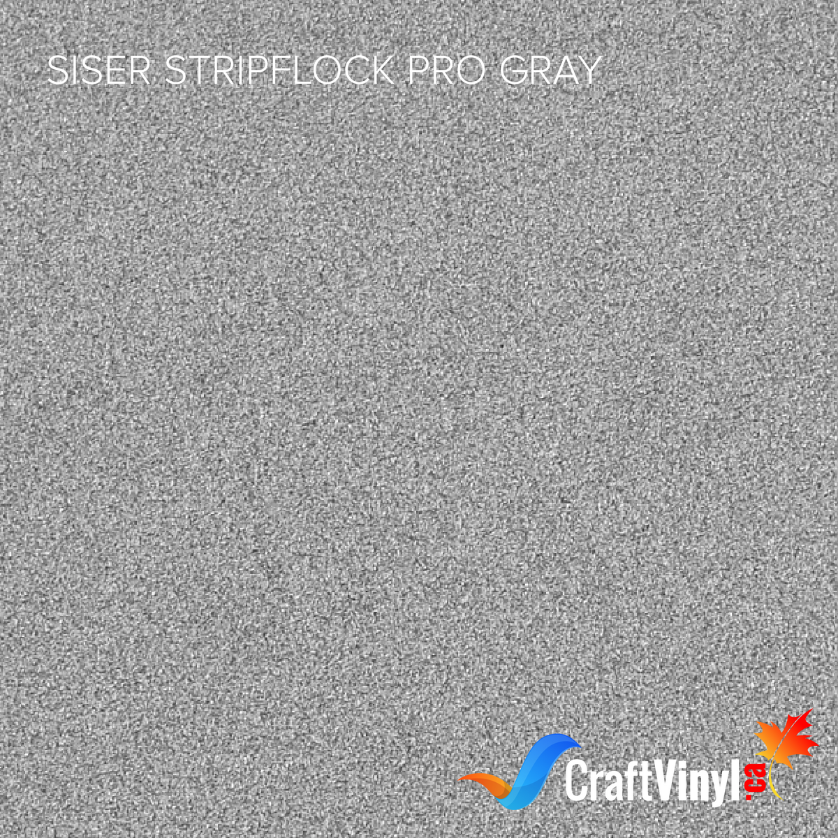 Siser Gray StripFlock Pro Vinyle de Transfert Thermique