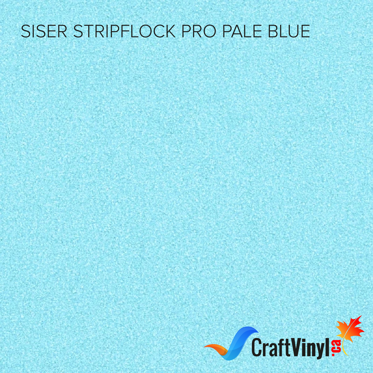 Vinyle de transfert thermique Siser Pale Blue StripFlock Pro