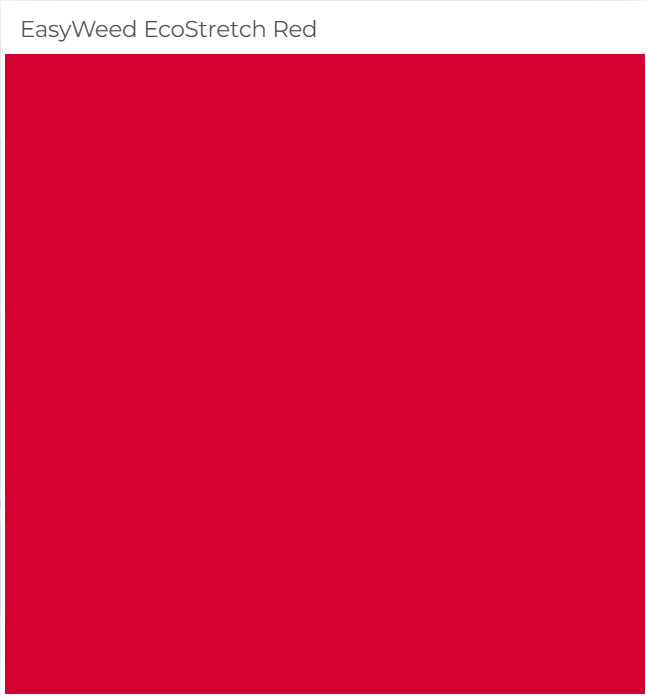 Siser Easyweed EcoStretch - Red