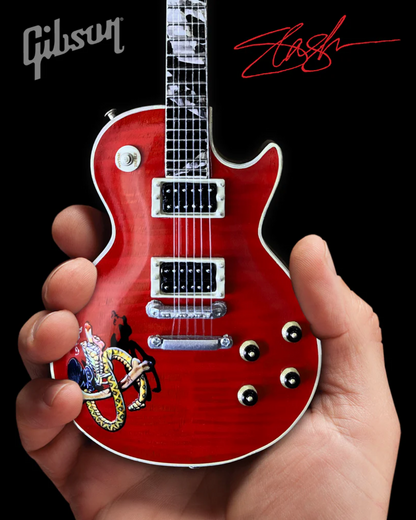 Slash Signature Red Snakepit Miniature Guitar Replica Collectible
