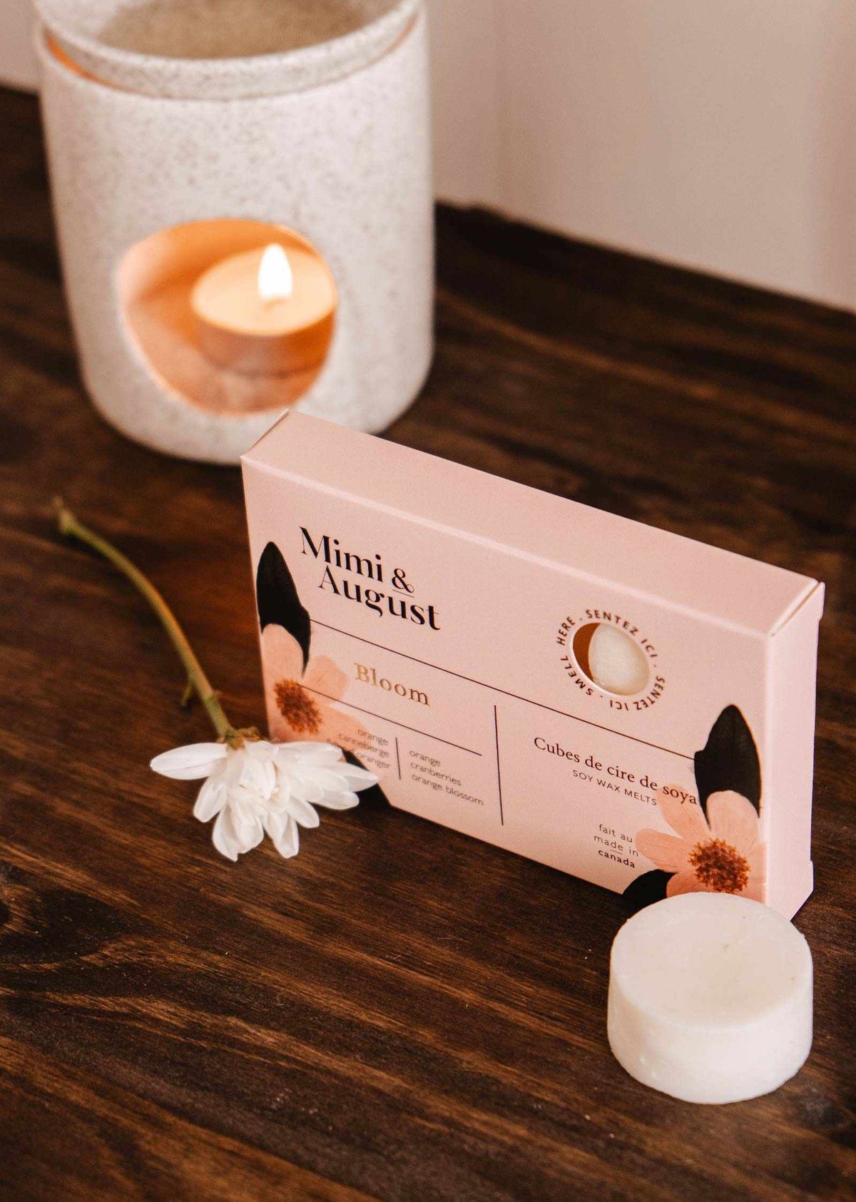Cire parfumée de soja - Fleur
