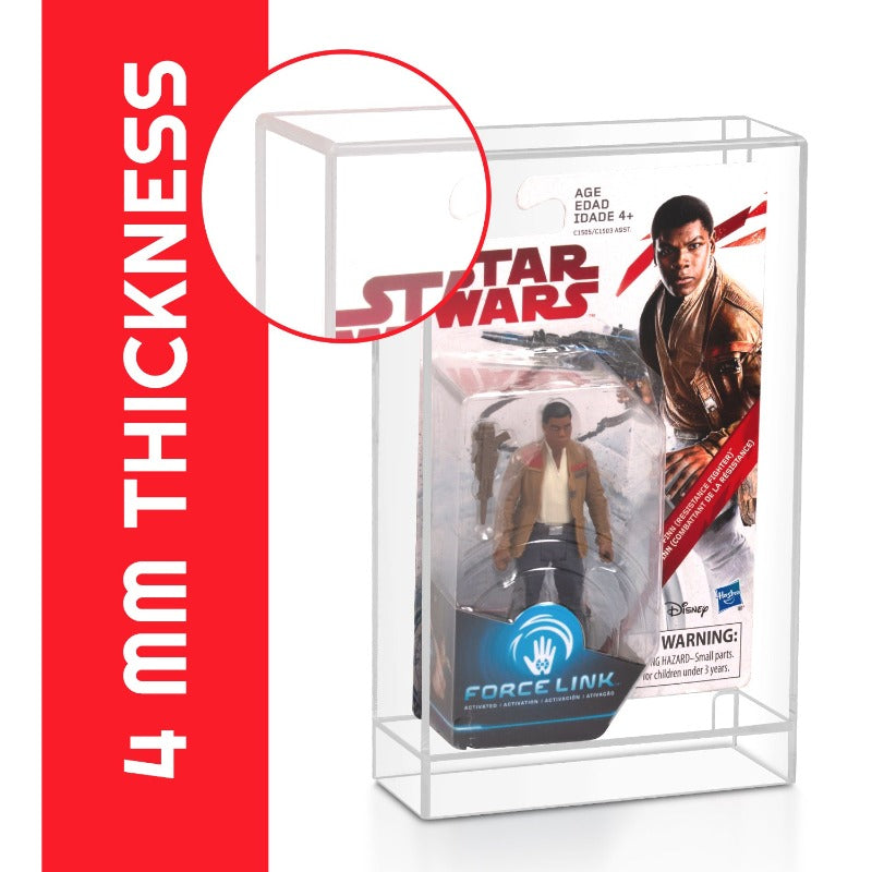 Star Wars Force Link Figurine EVORETRO Clear Acrylic Display Case - Pack of 1